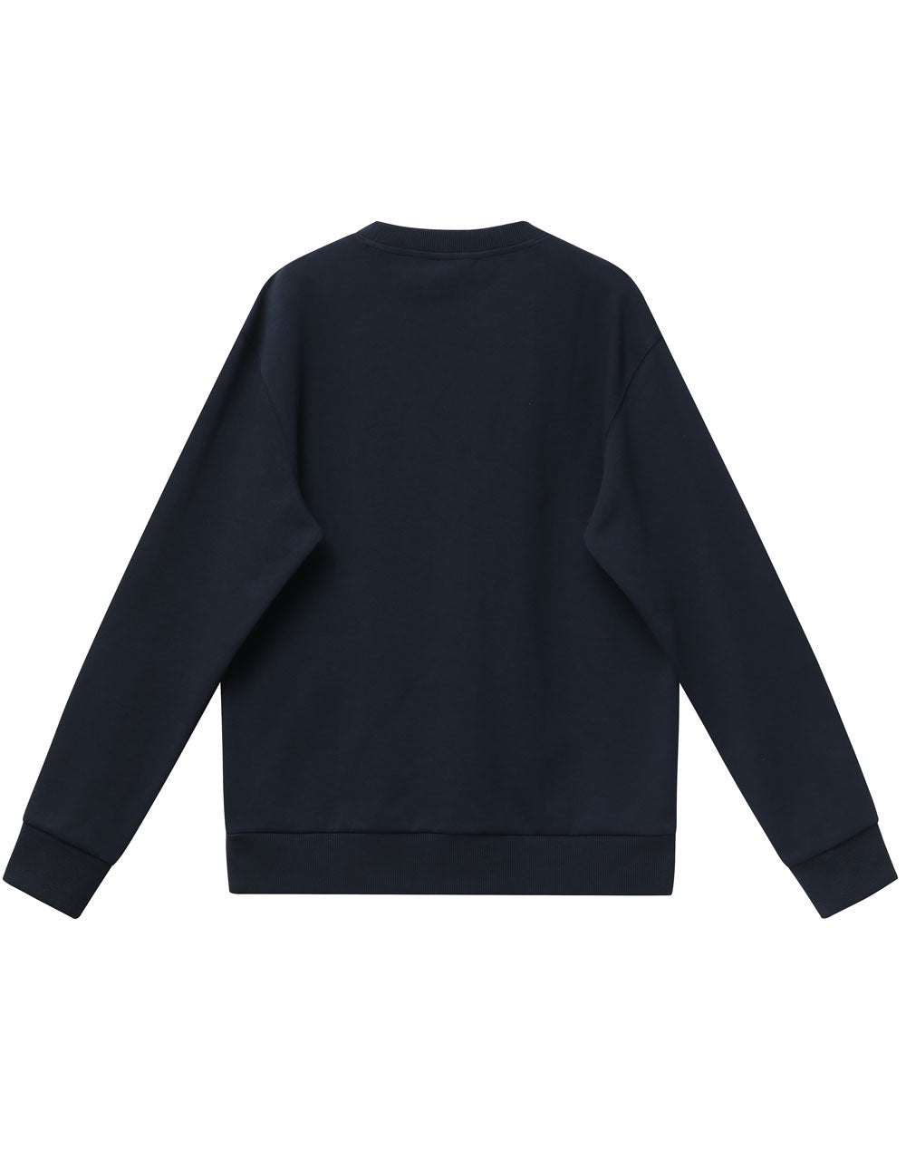 Airlayered Cvc Crew Neck Sweater Unisex - Navy
