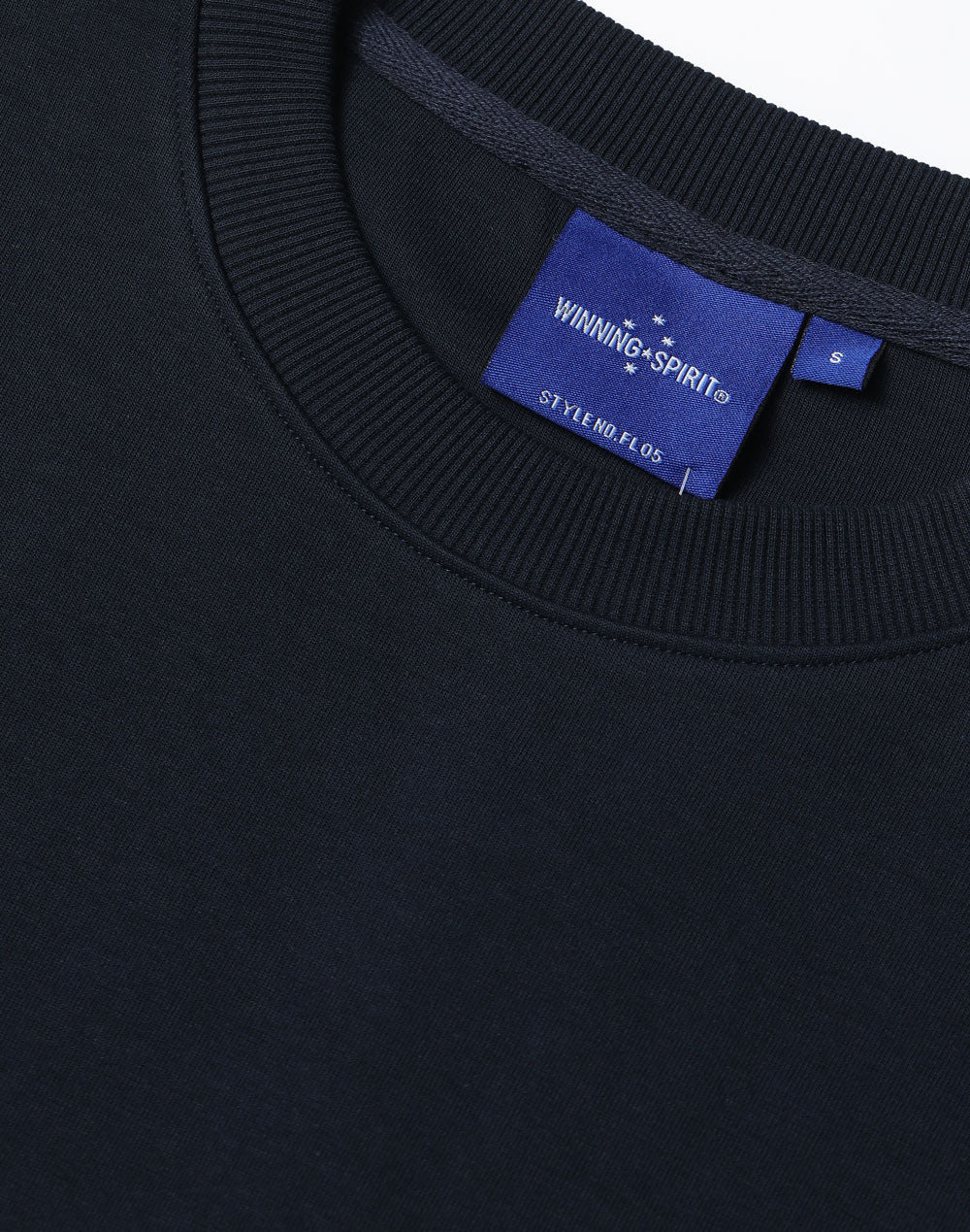 Airlayered Cvc Crew Neck Sweater Unisex - Navy