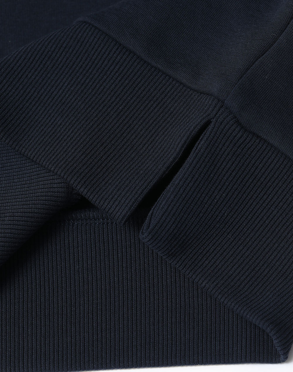 Airlayered Cvc Crew Neck Sweater Unisex - Navy