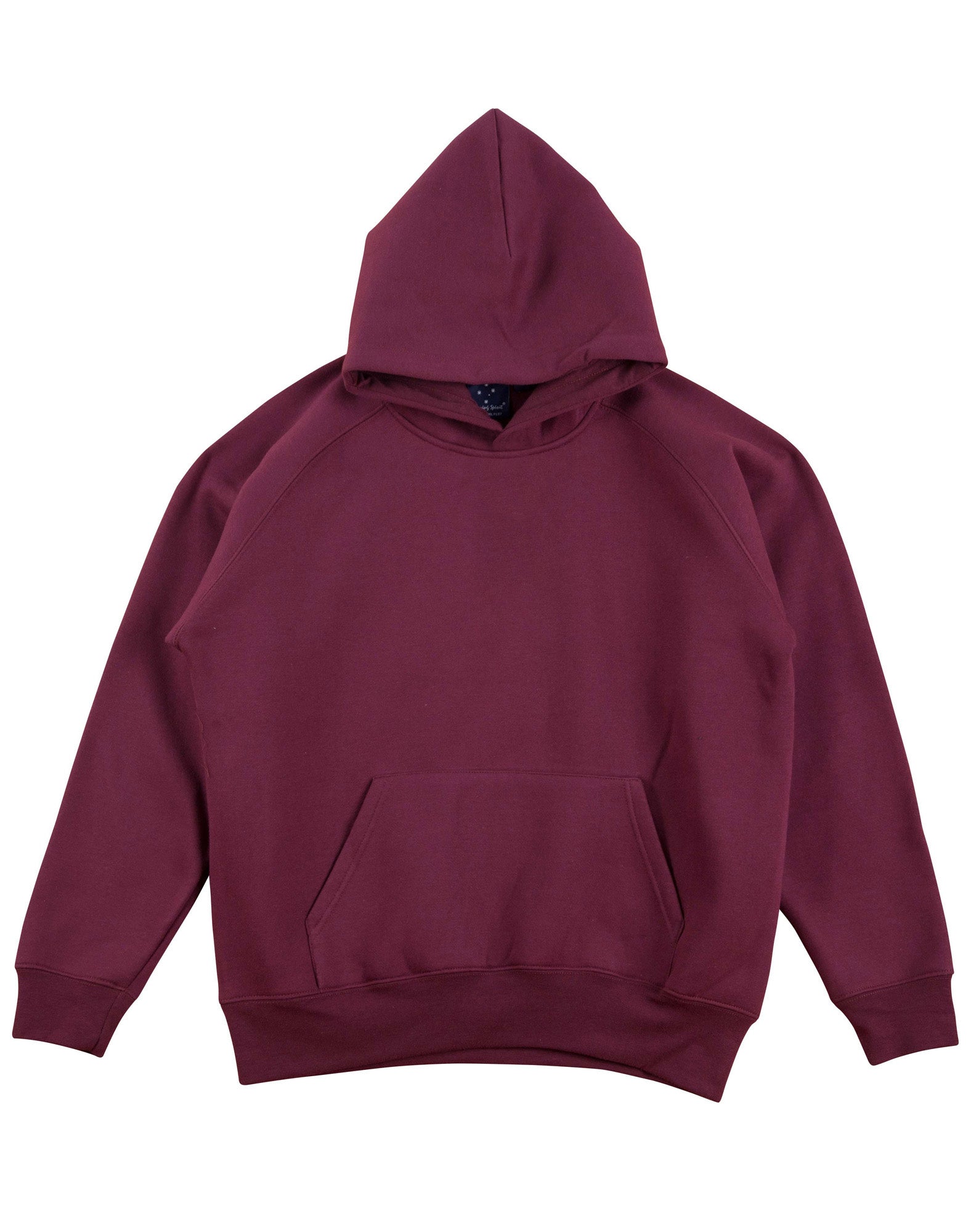Warm Hug Kids' Fleece Hoodie - Maroon