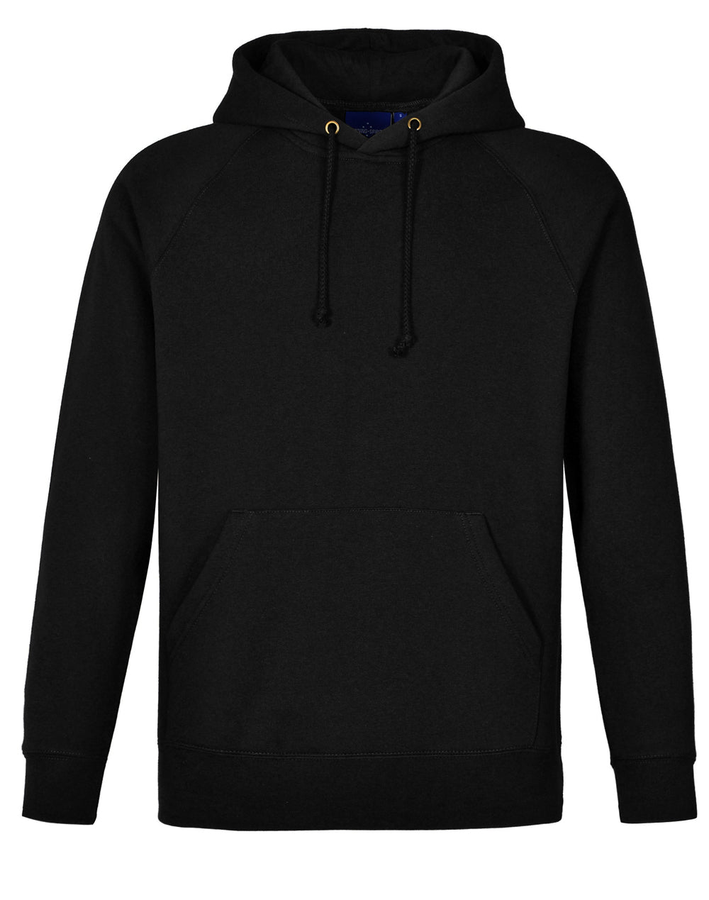 Warm Hug Fleecy Hoodie Men'S - Black