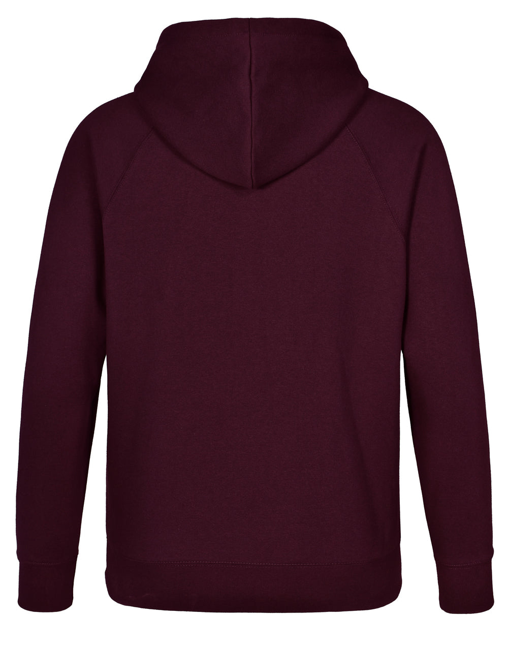 Warm Hug Fleecy Hoodie Men'S - Maroon