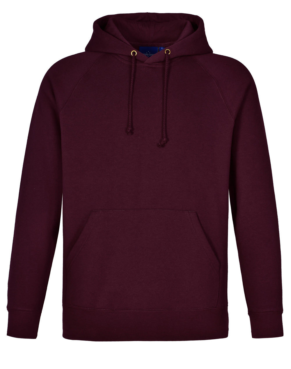 Warm Hug Fleecy Hoodie Men'S - Maroon