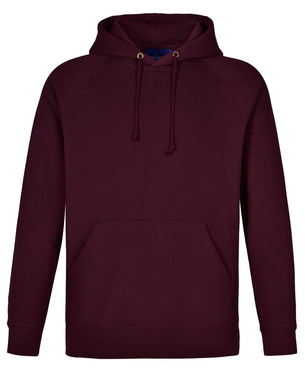 Warm Hug Fleecy Hoodie Men'S - Maroon