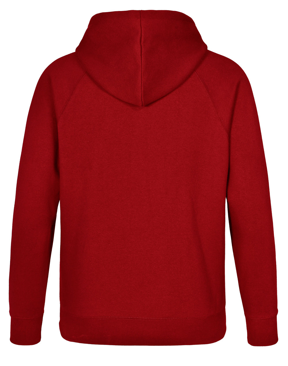 Warm Hug Fleecy Hoodie Men'S - Red