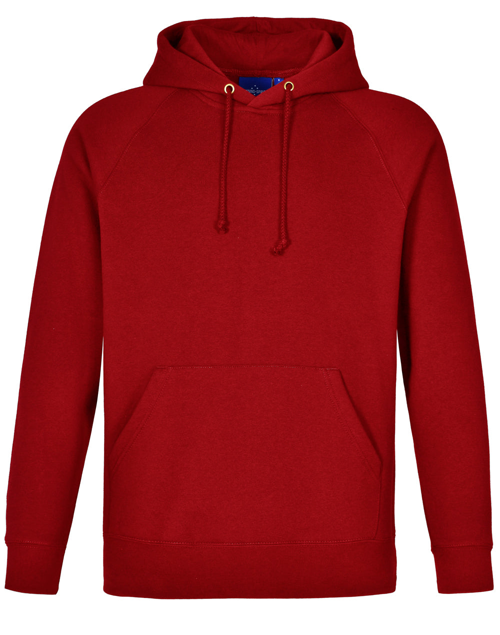 Warm Hug Fleecy Hoodie Men'S - Red