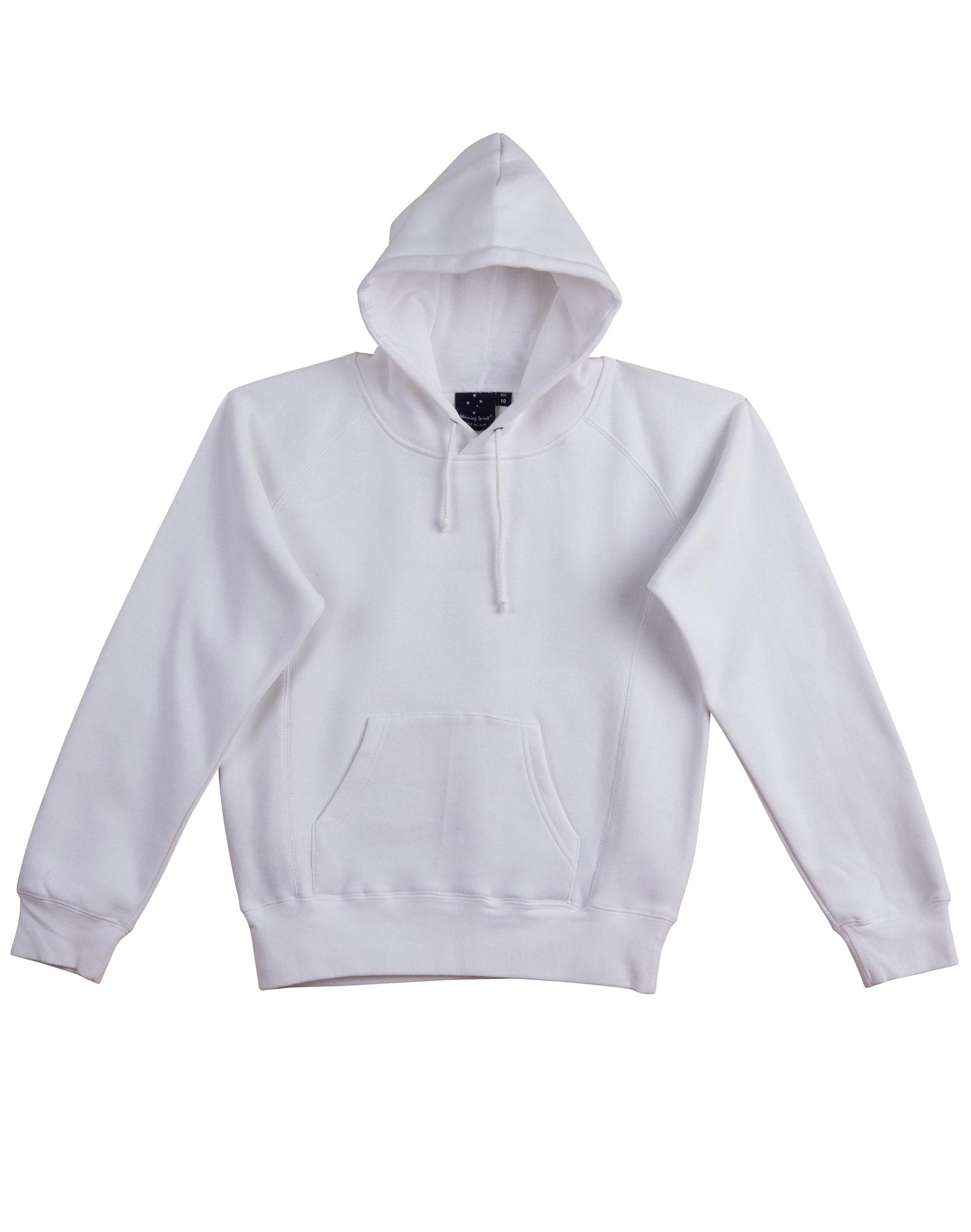 Warm Hug Fleece Hoodie Ladies - White