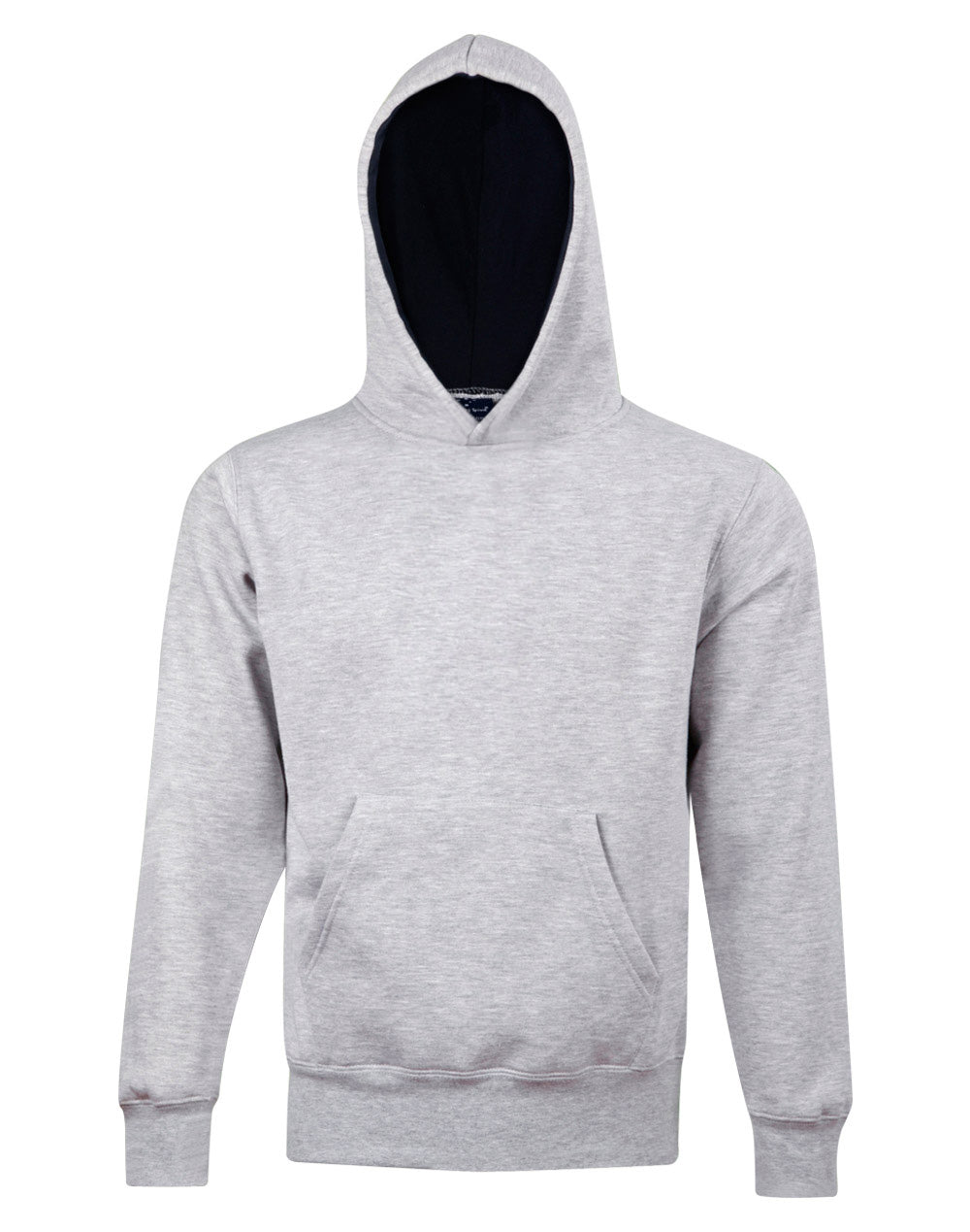 Passion Fleece Hoodie Kids' - Grey Navy