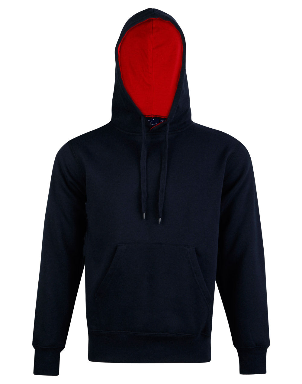 Passion Fleece Hoodie - Unisex - Navy Red