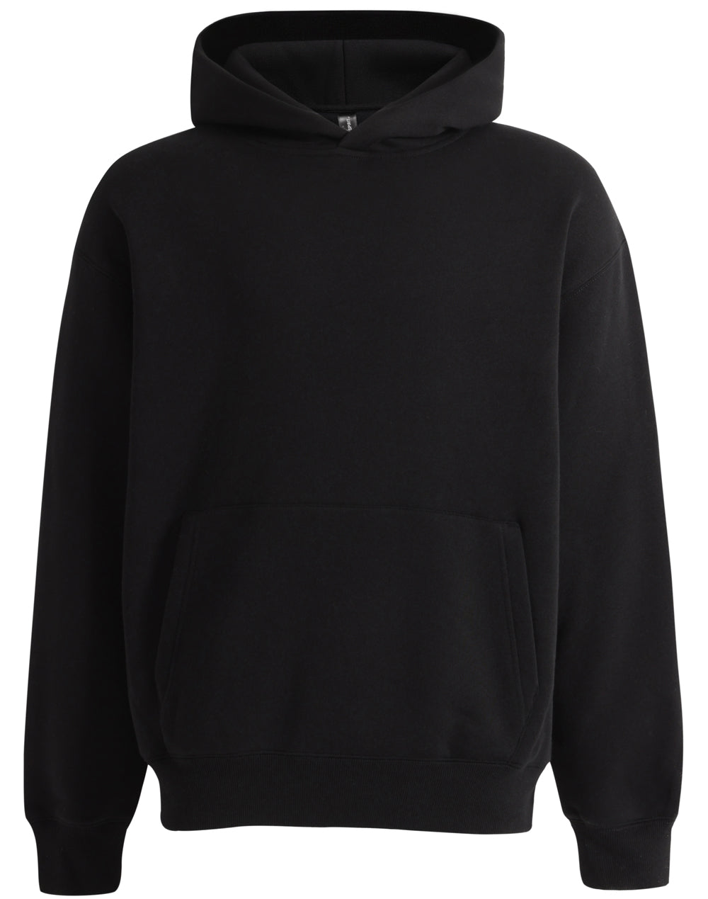 Unisex Premium Fleece Oversized Hoodie - Black
