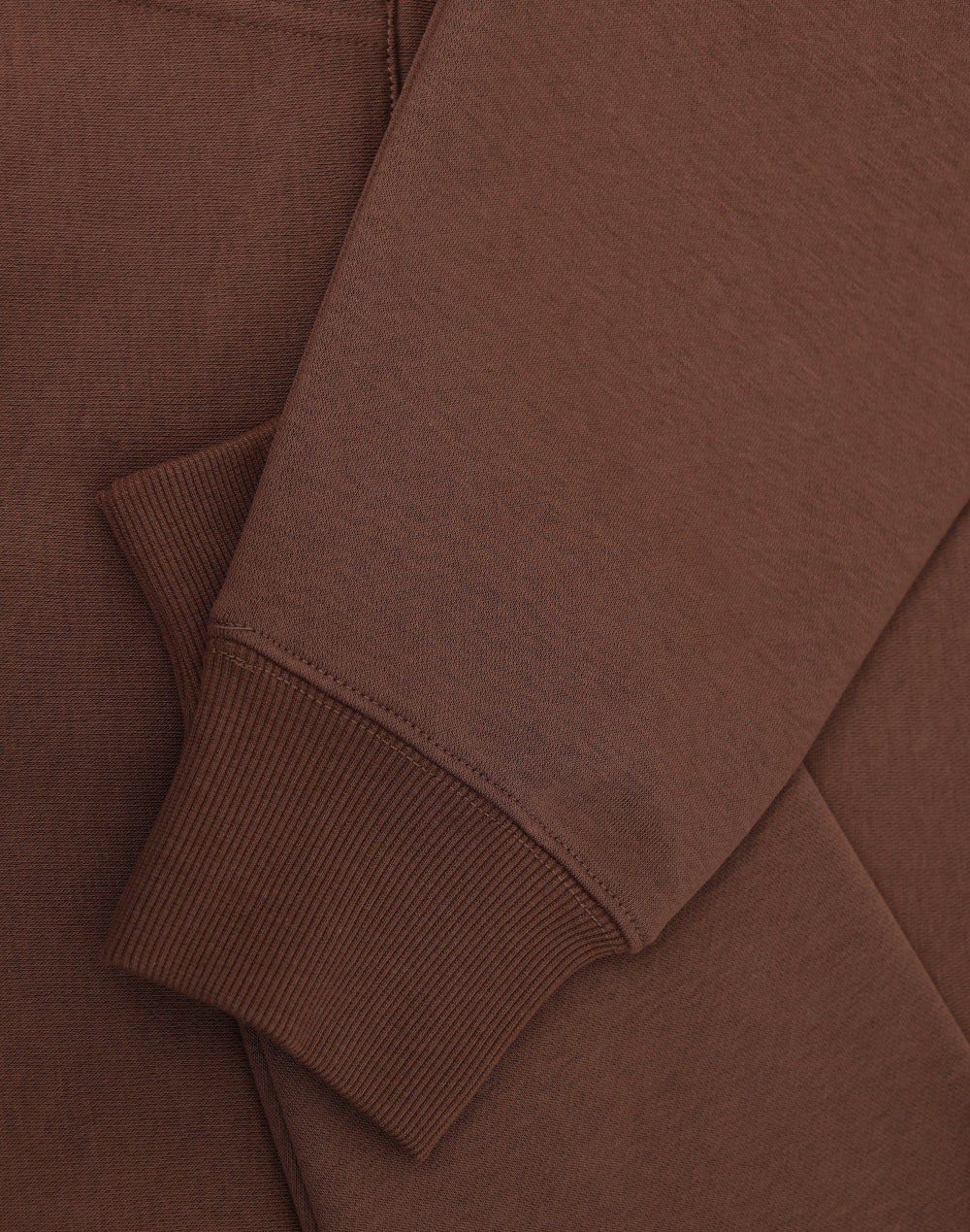 Unisex Premium Fleece Oversized Hoodie - Walnut