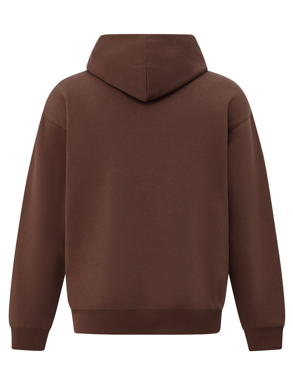 Unisex Premium Fleece Oversized Hoodie - Walnut