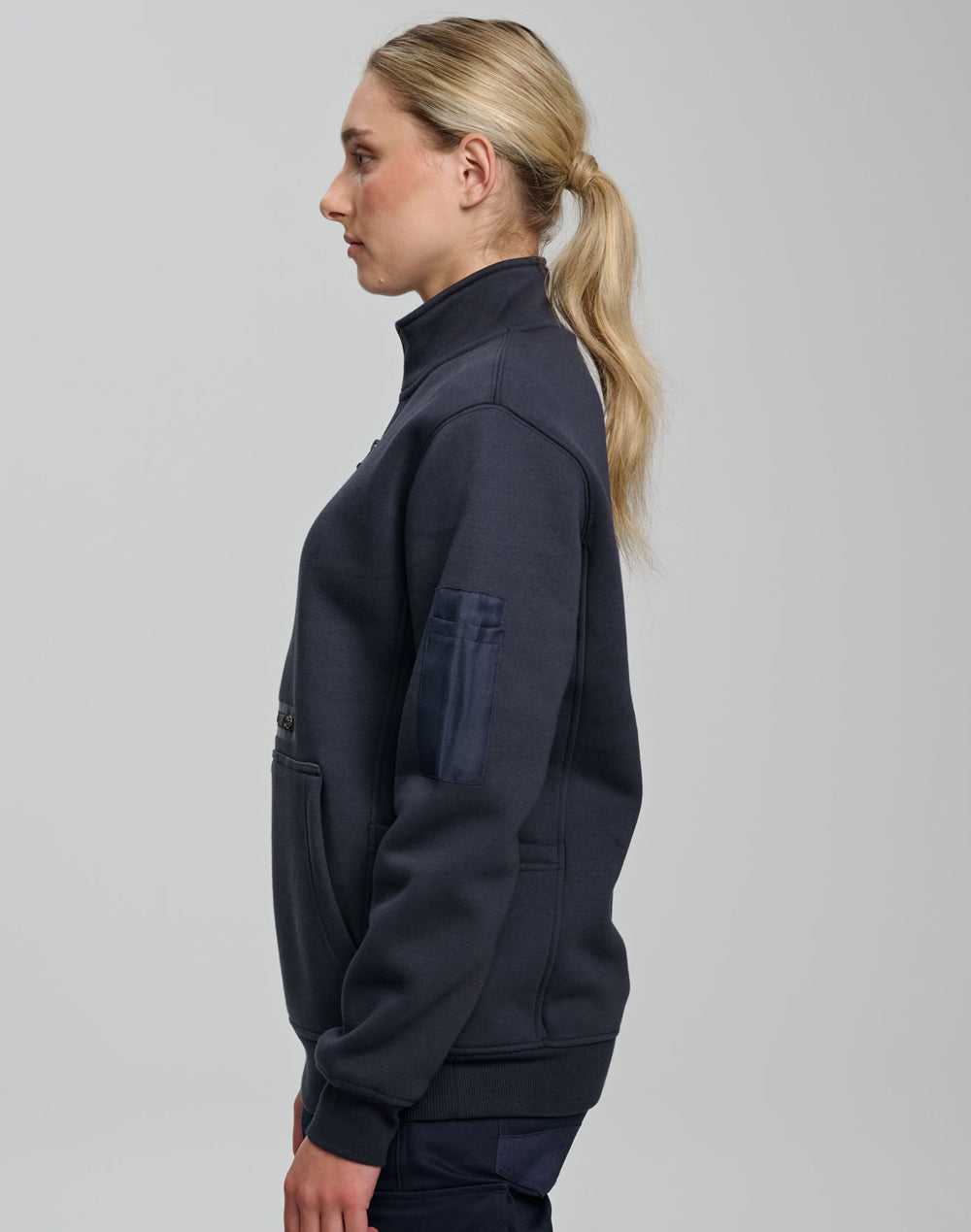 Unisex Premium Fleece Half Zip Work Sweat
