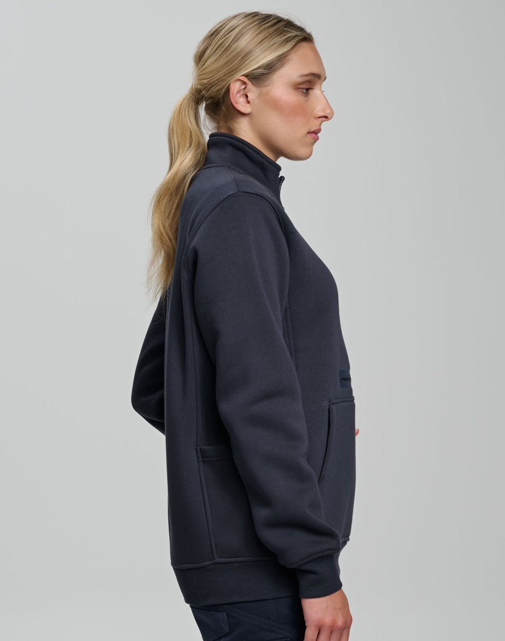 Unisex Premium Fleece Half Zip Work Sweat