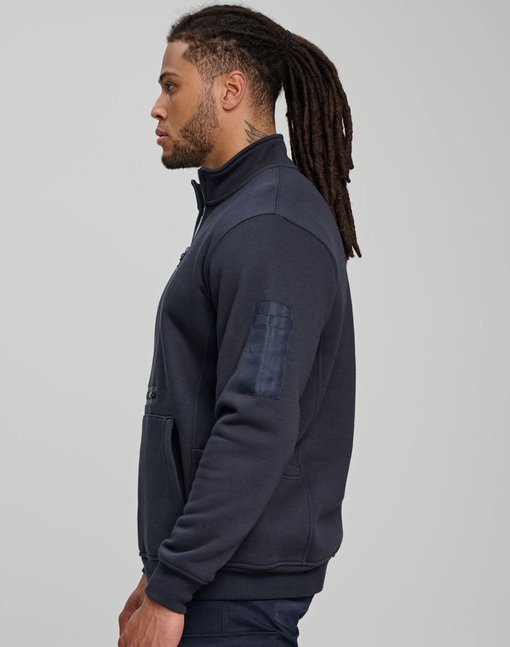 Unisex Premium Fleece Half Zip Work Sweat