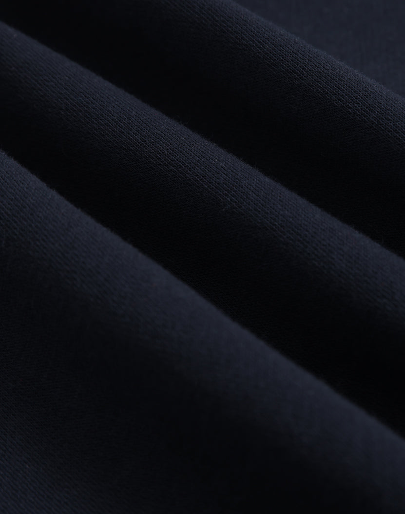 Unisex Premium Fleece Half Zip Work Sweat - Navy