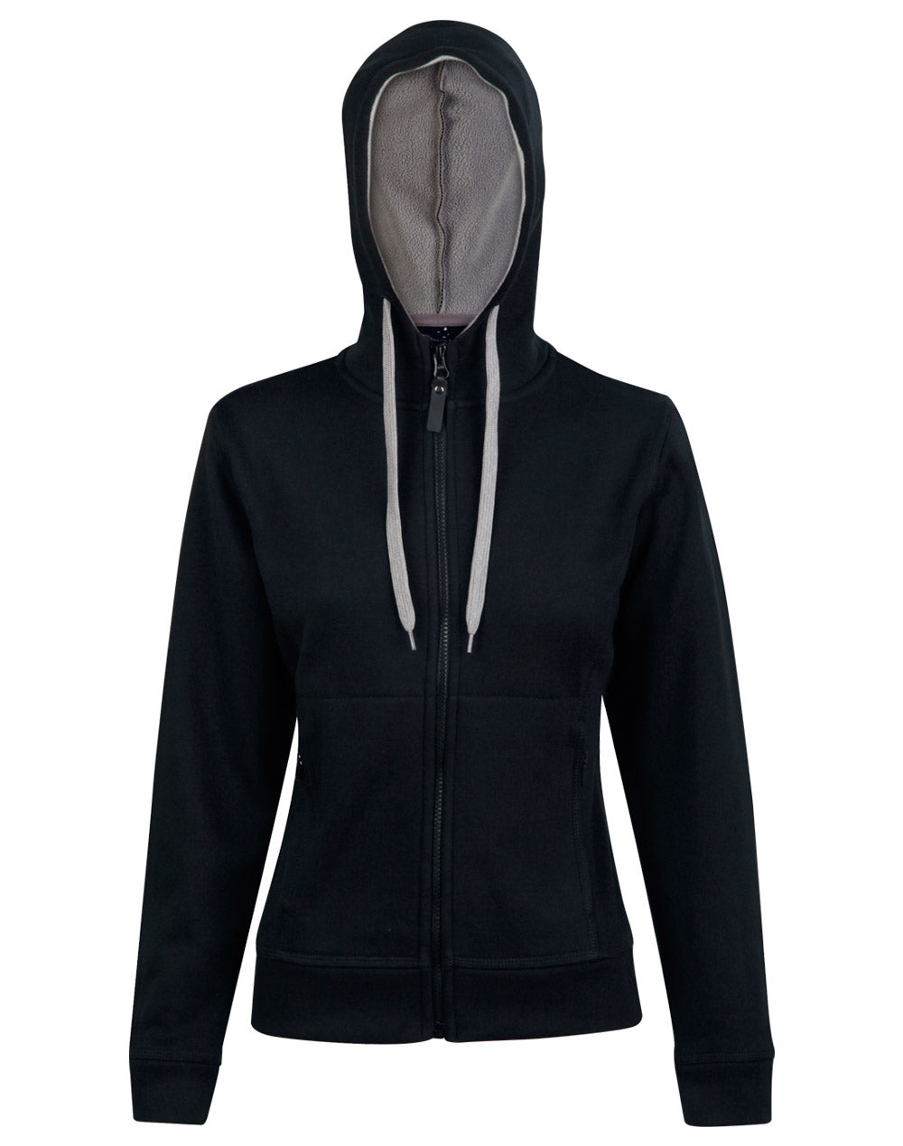 Passion Pursuit Hoodie Women'S - Black Grey