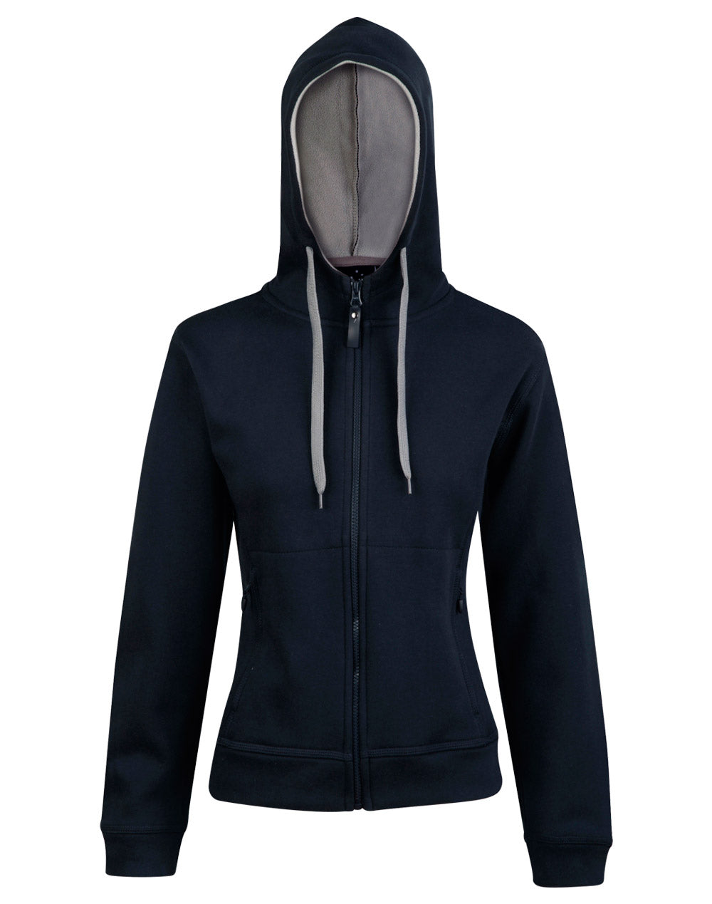 Passion Pursuit Hoodie Women'S - Navy Grey