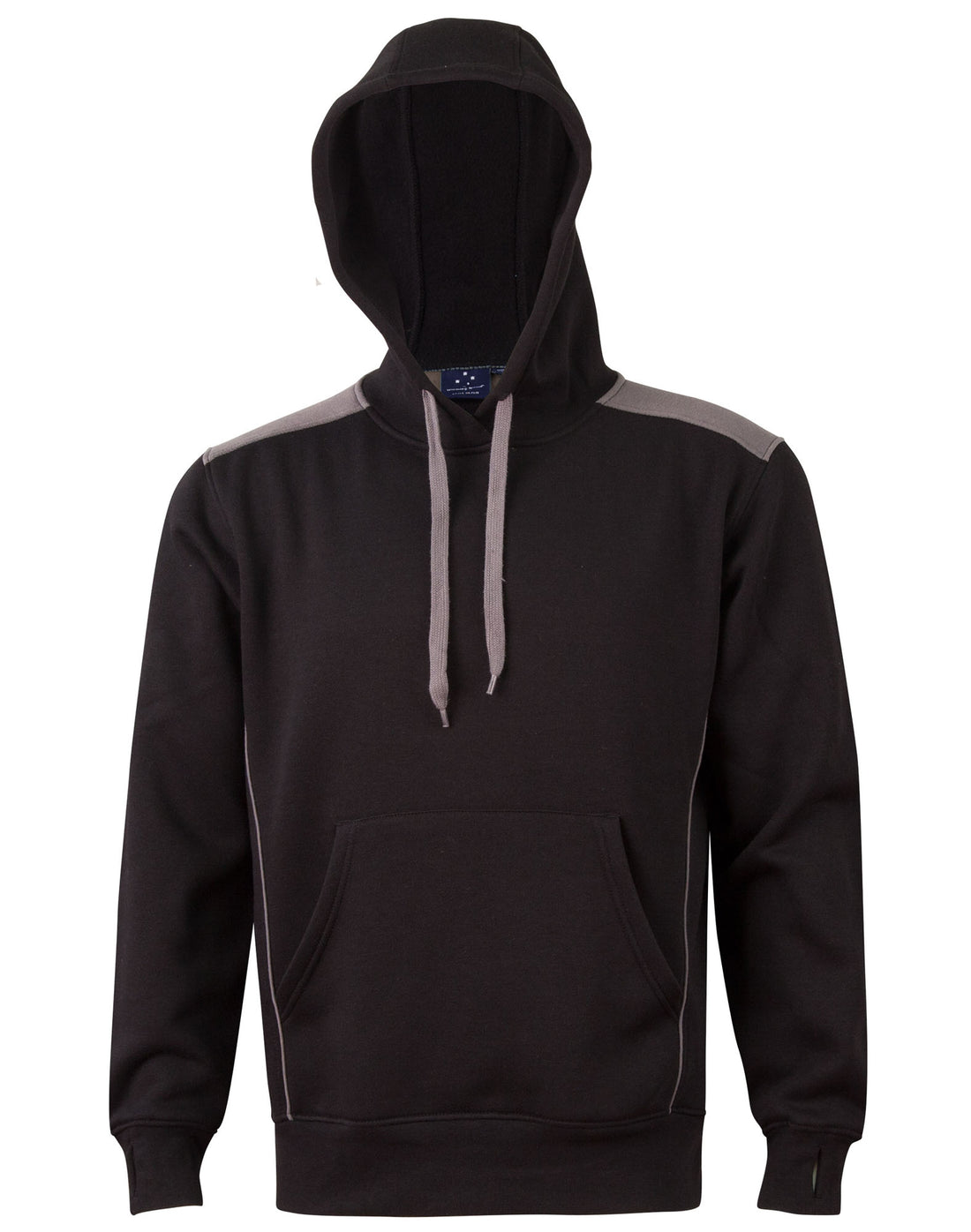 Croxton Hoodie Adult Unisex - Black Ash