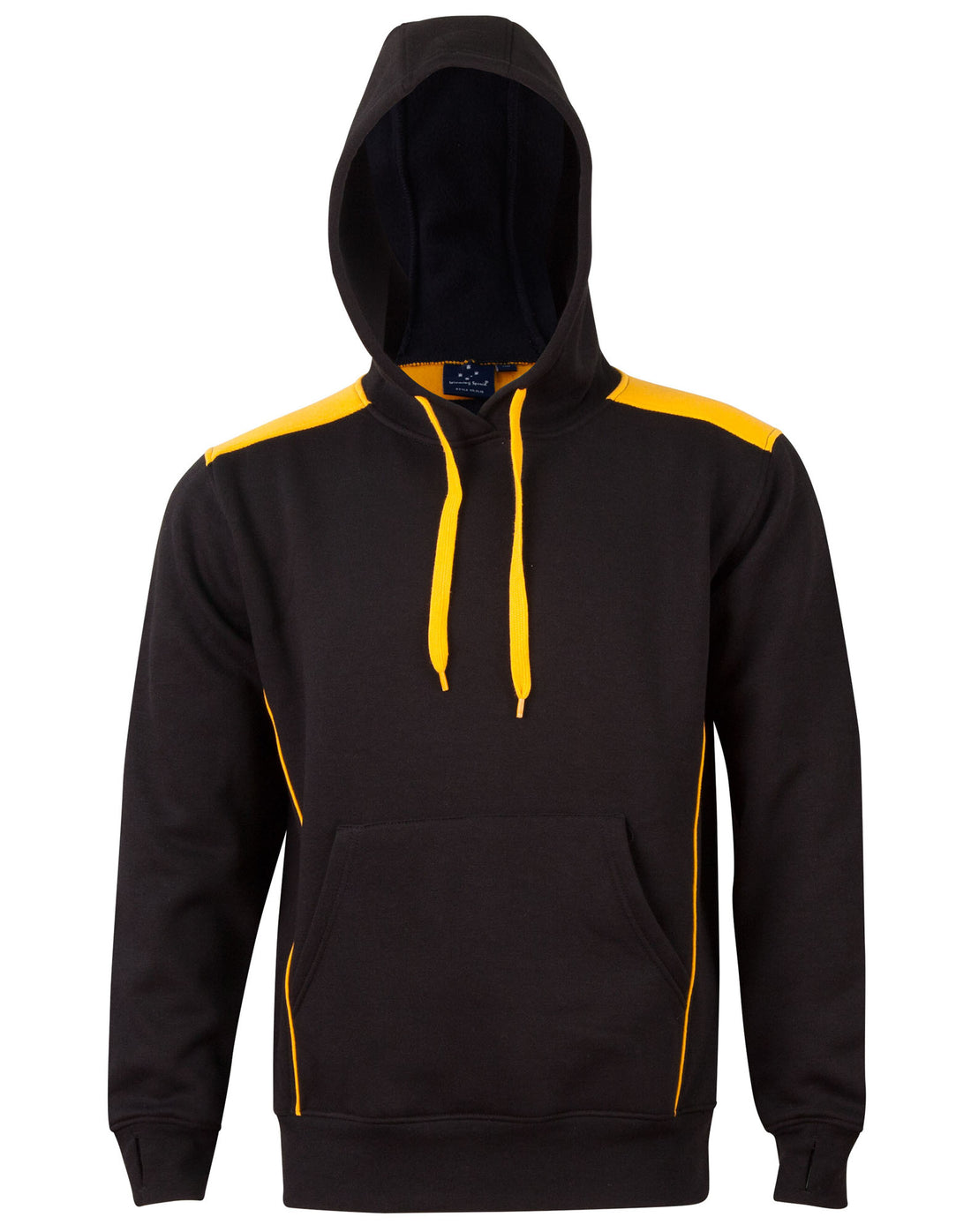 Croxton Hoodie Adult Unisex - Black Gold
