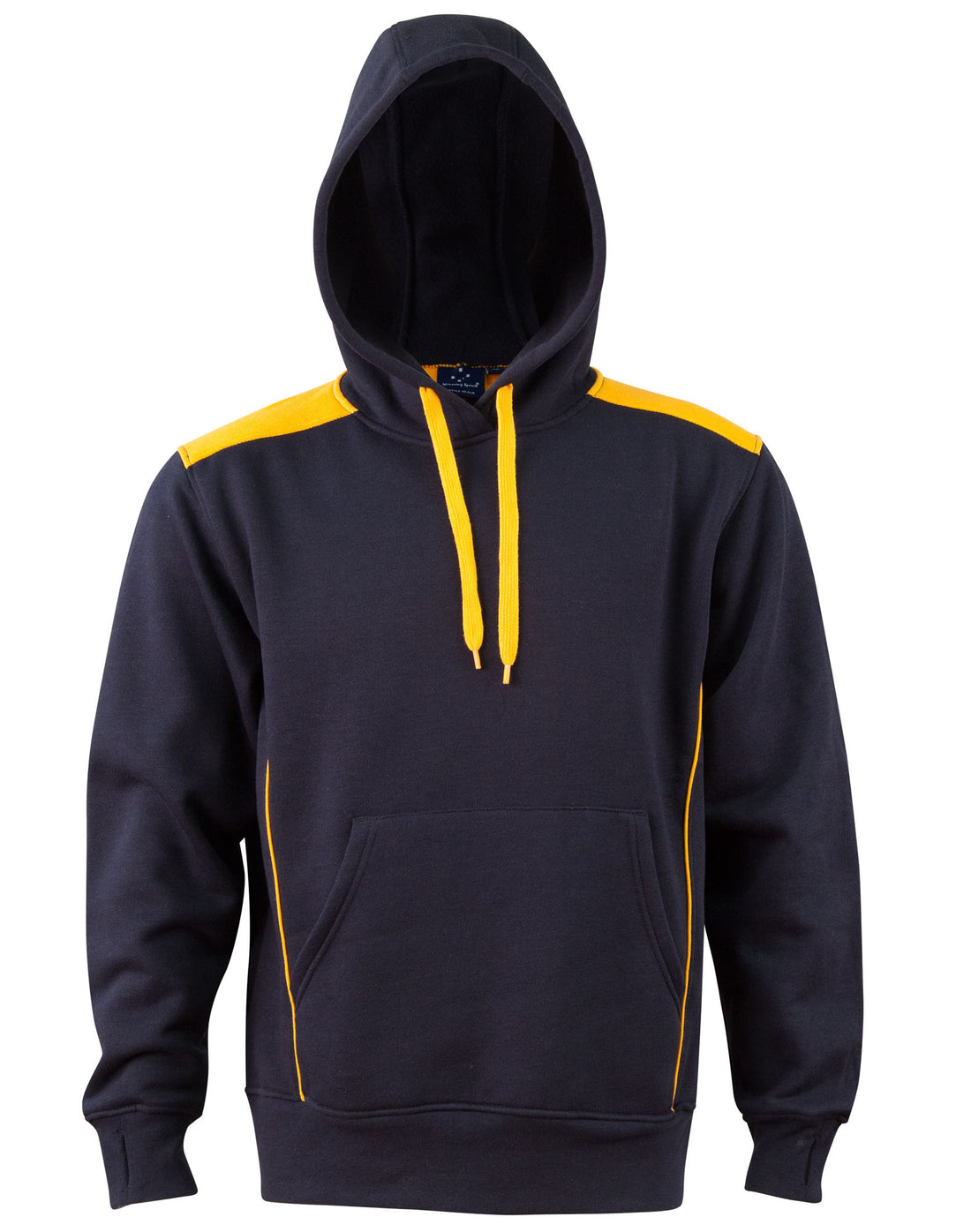 Croxton Hoodie Adult Unisex - Navy Gold