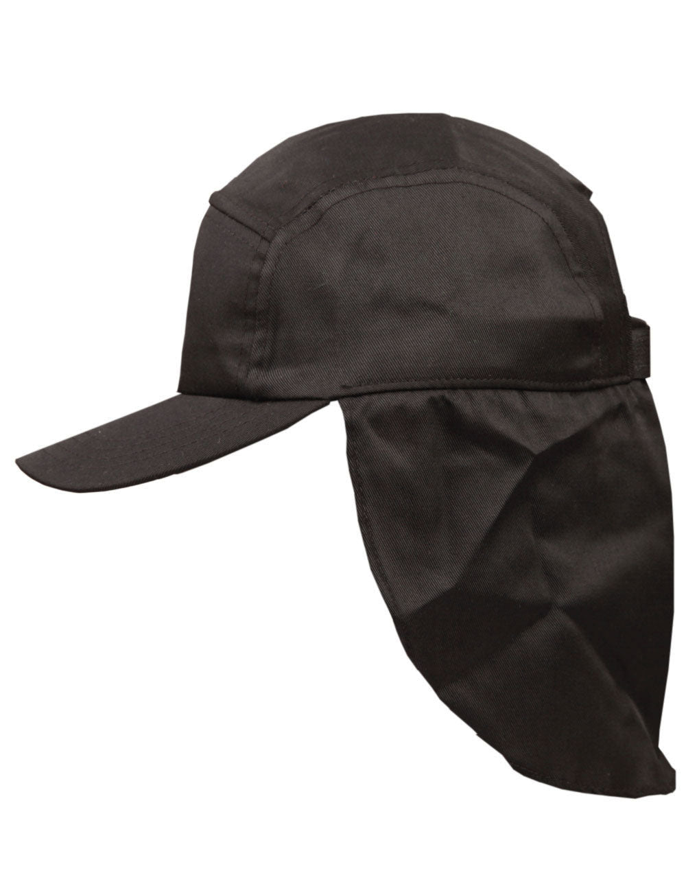 Kids Poly Cotton Legionnaire - Black