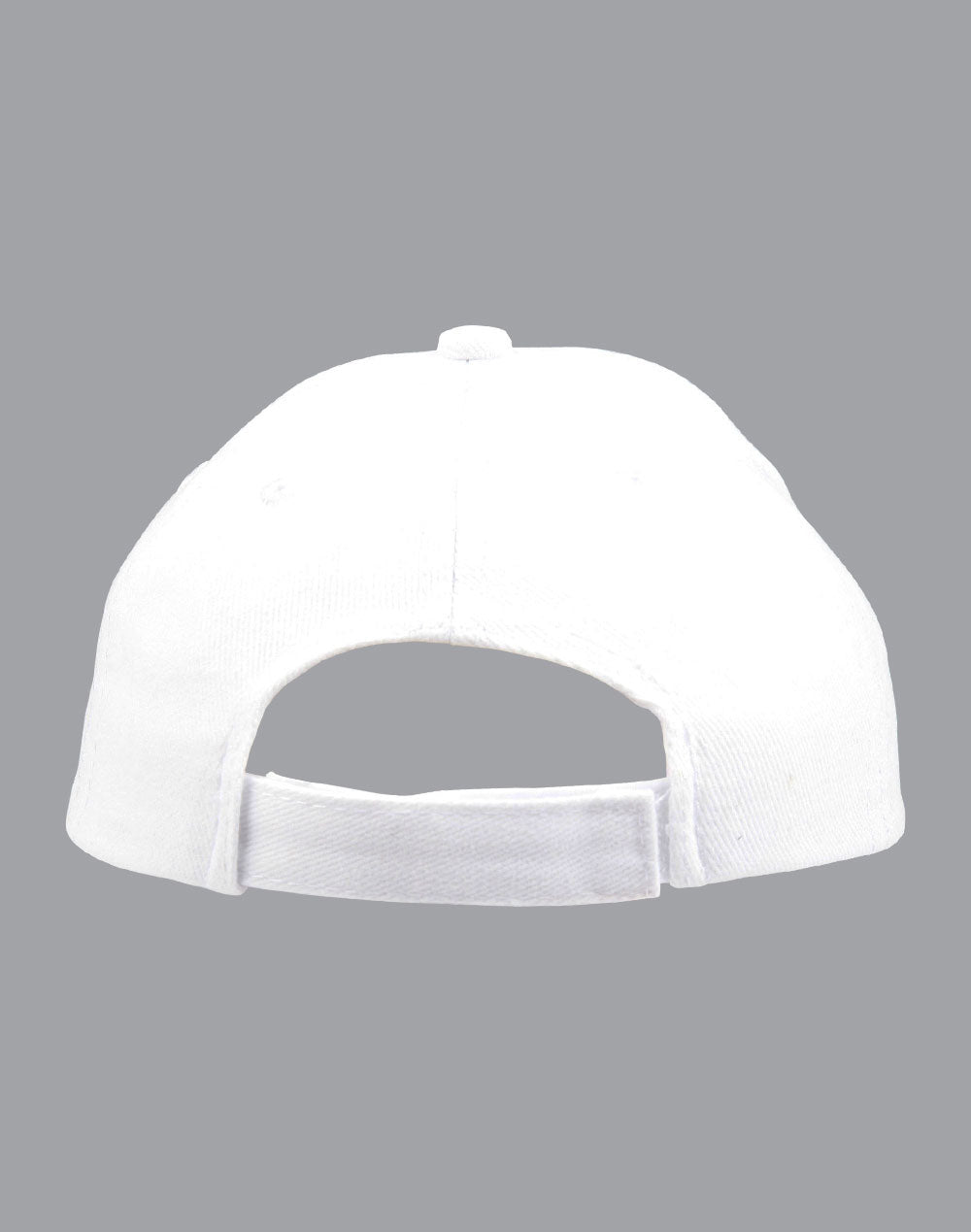 Kids Brushed Cotton Cap - White