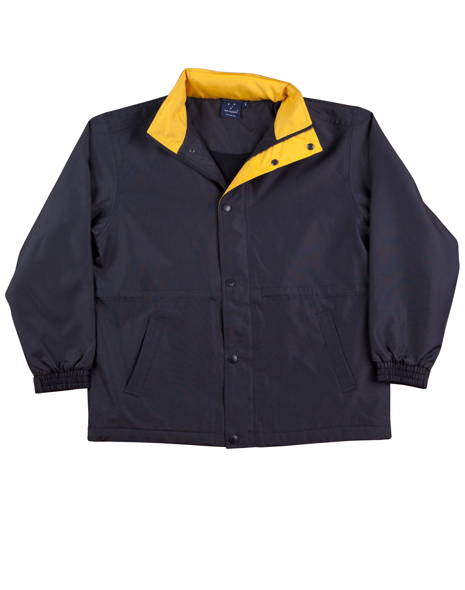 Stadium Jacket Unisex - Navy Gold