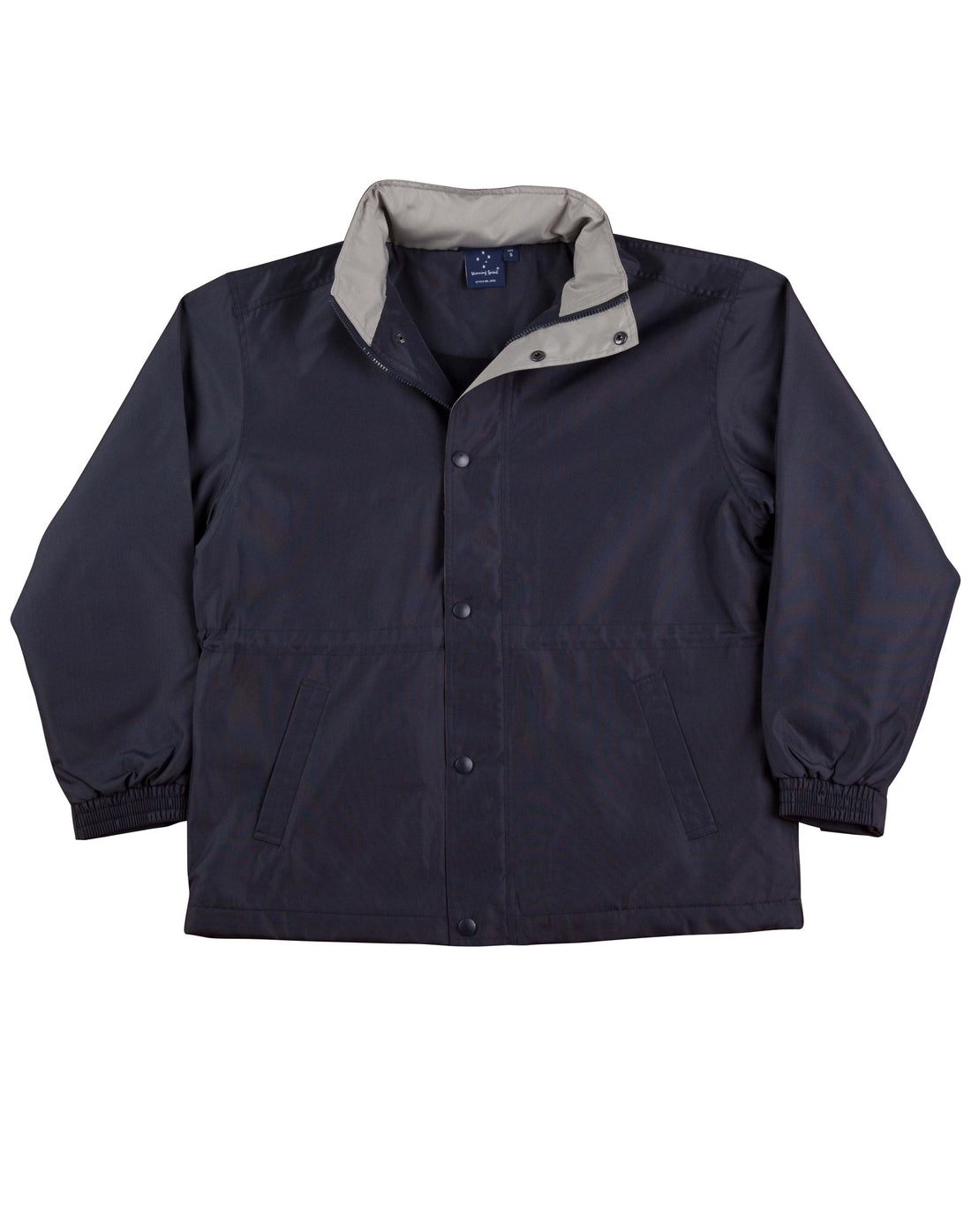 Stadium Jacket Unisex - Navy Silver
