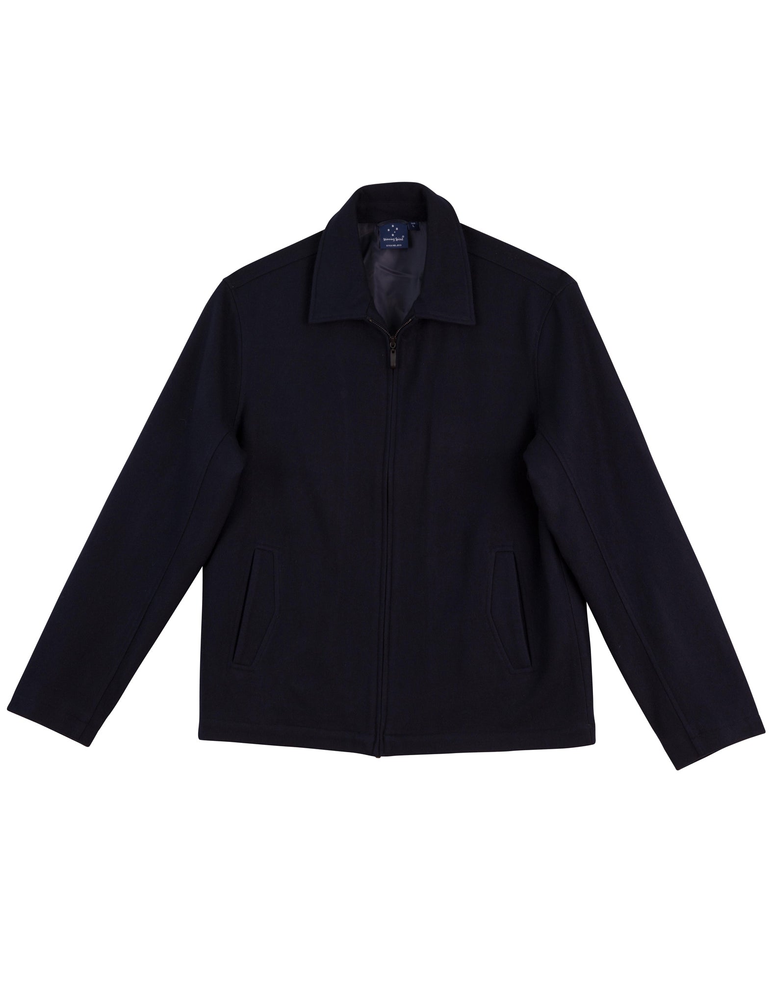 Flinders Wool Blend Corporate Jacket Men'S - Navy