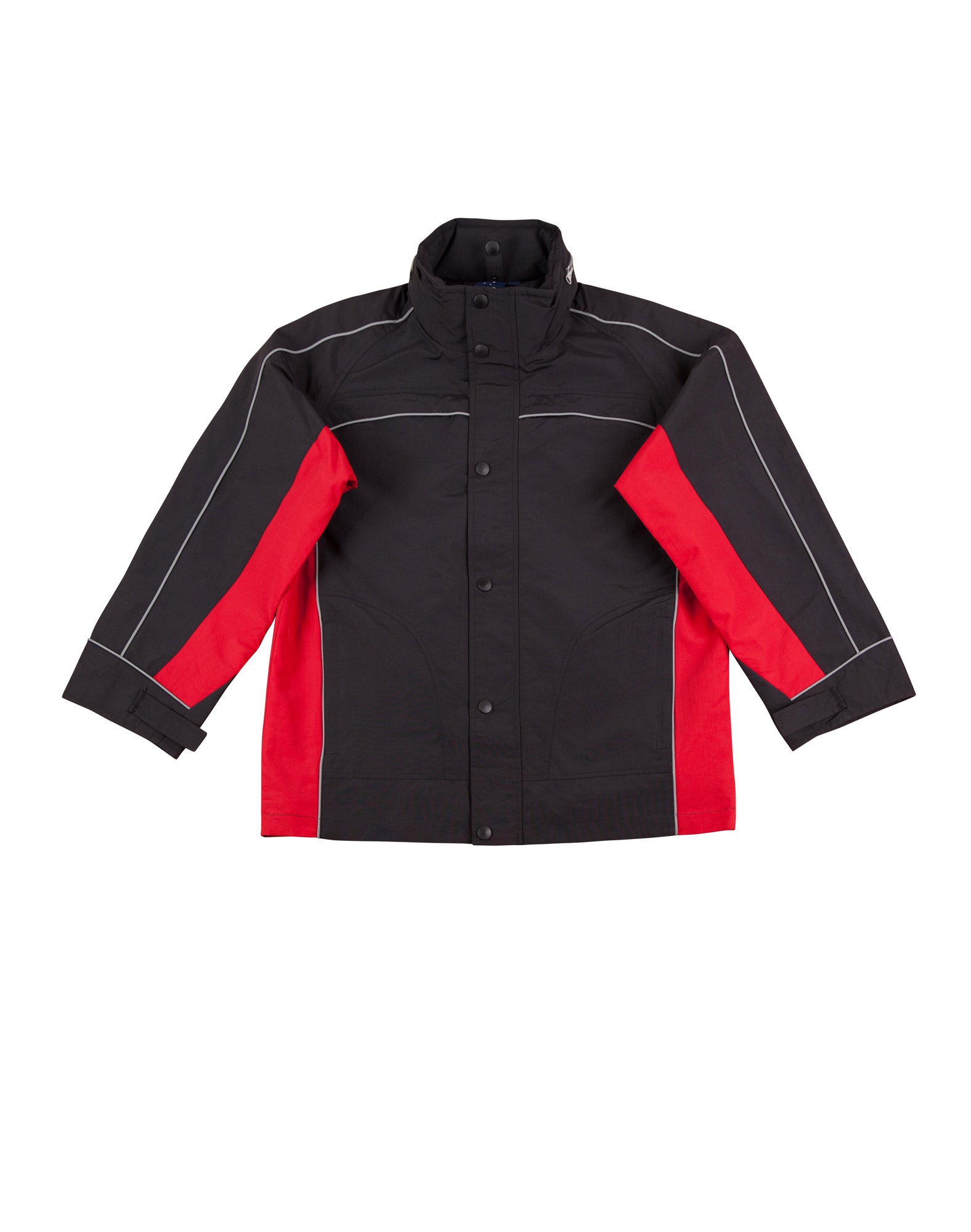 Teammate Jacket Men'S - Black Red