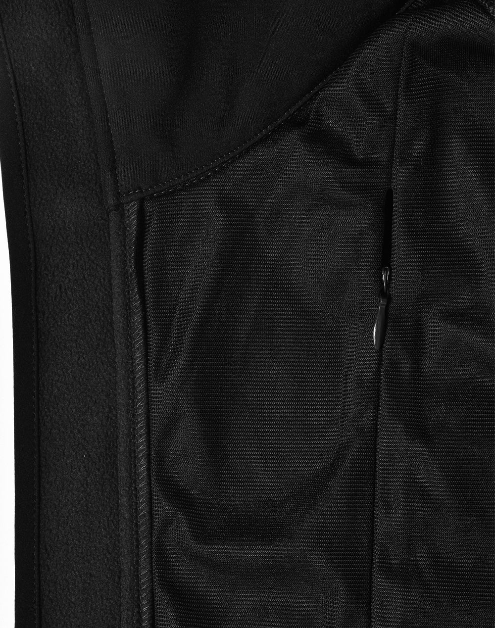 Men'S Softshell Hi-Tech Vest - Black
