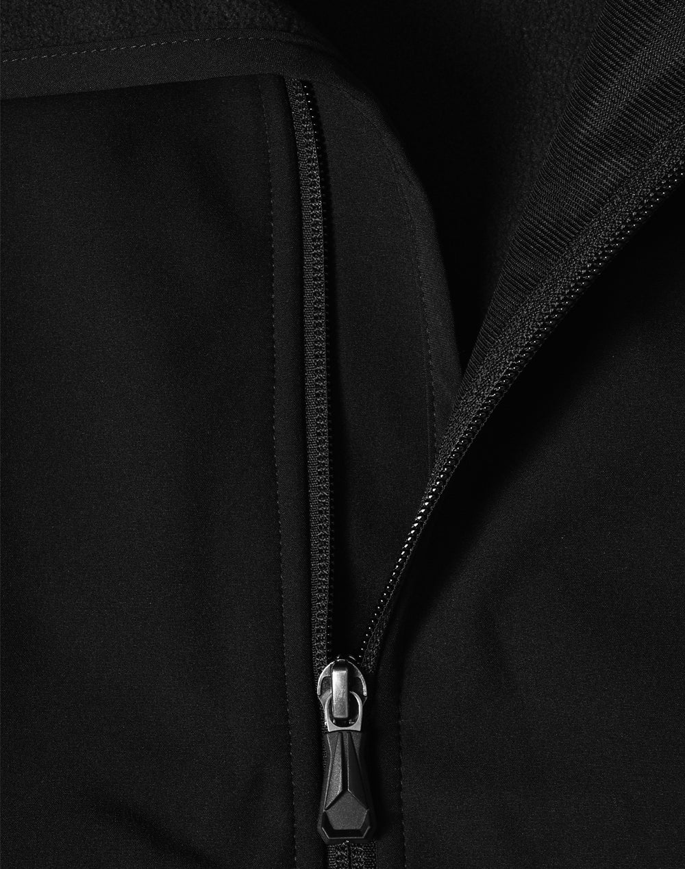 Men'S Softshell Hi-Tech Vest - Black