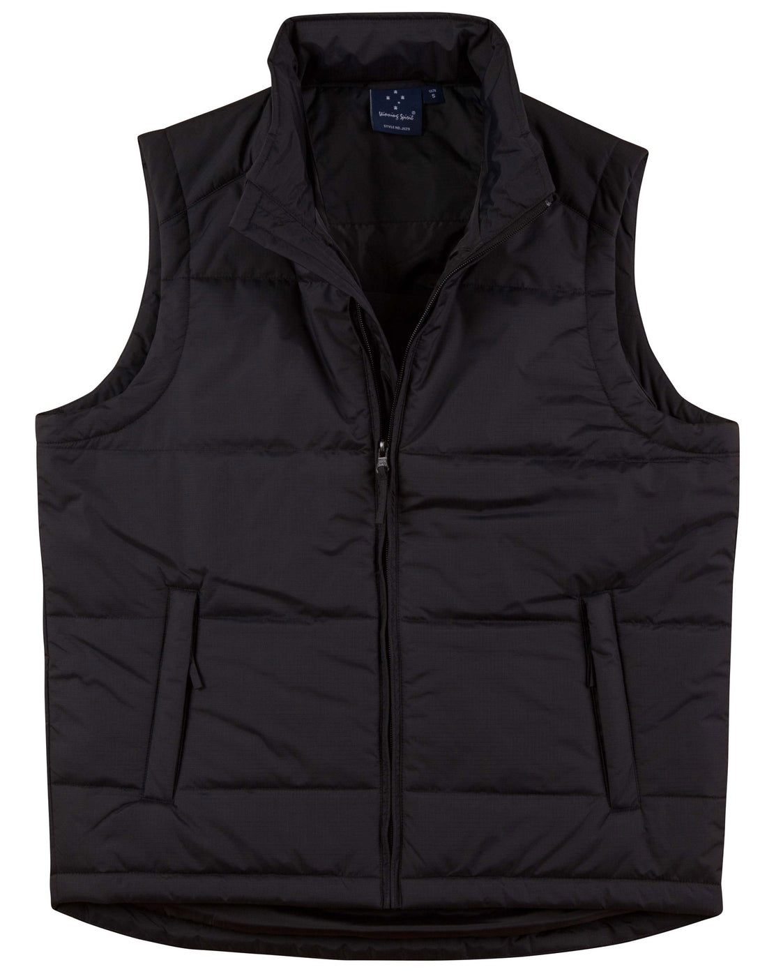 Padded Vest Men'S - Black