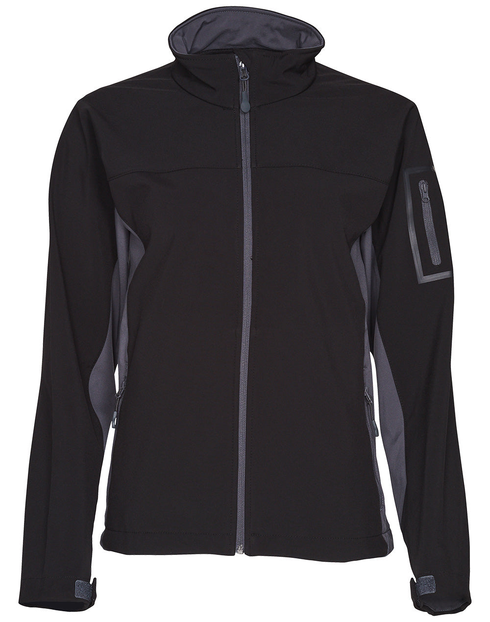 Whistler Softshell Contrast Jacket Ladies' - Black Grey