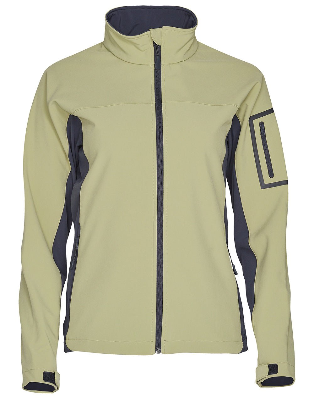 Whistler Softshell Contrast Jacket Ladies' - Green Grey