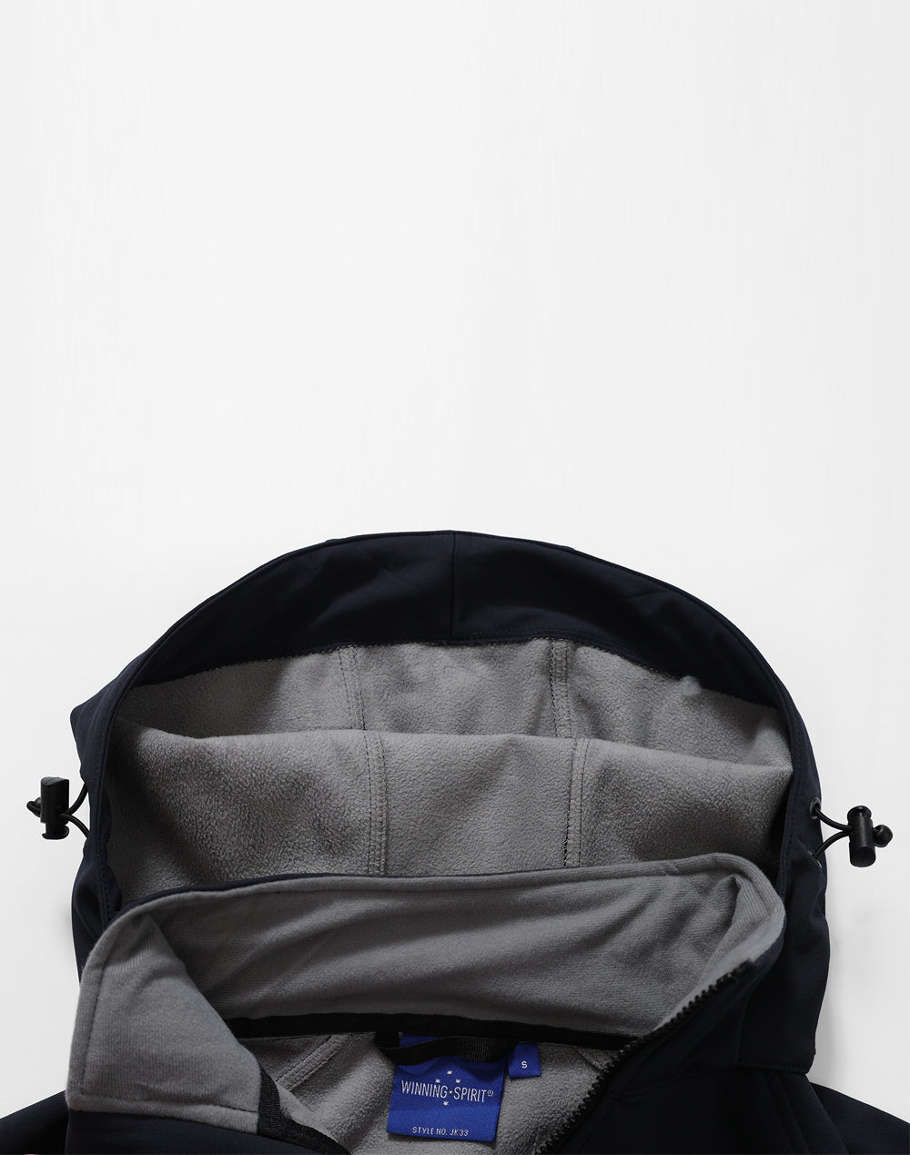 Aspen Softshell Hood Jacket Men'S - Black Charcoal