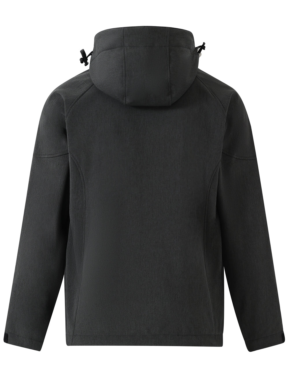 Aspen Softshell Hood Jacket Men'S - Marl Charcoal Charcoal