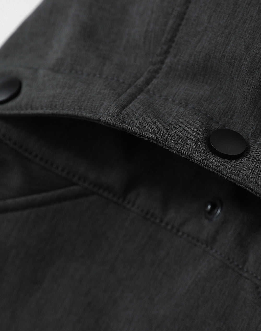 Aspen Softshell Hood Jacket Men'S - Marl Charcoal Charcoal