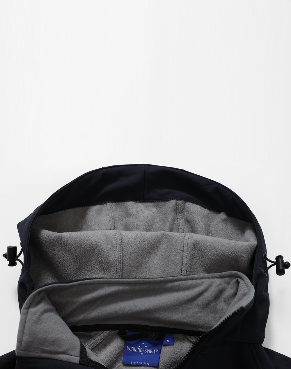 Aspen Softshell Hood Jacket Men'S - Navy Charcoal