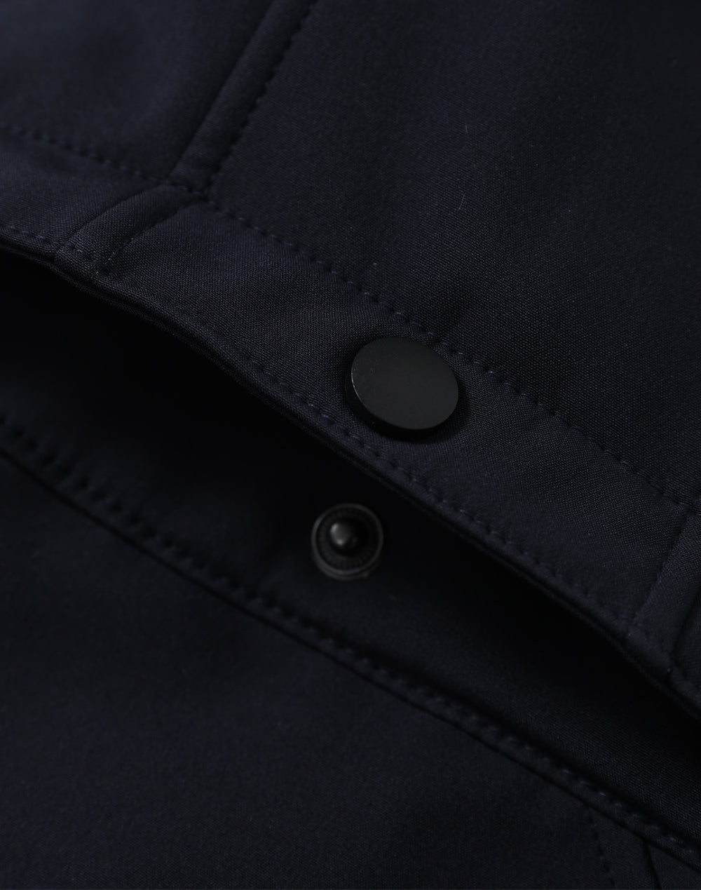 Aspen Softshell Hood Jacket Men'S - Navy Charcoal