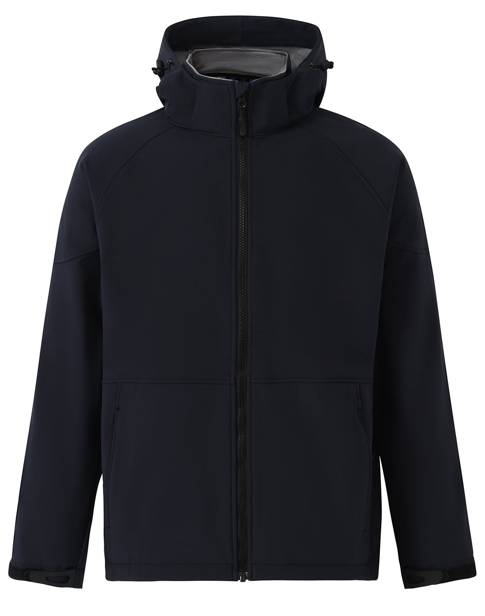 Aspen Softshell Hood Jacket Kids' - Navy Charcoal