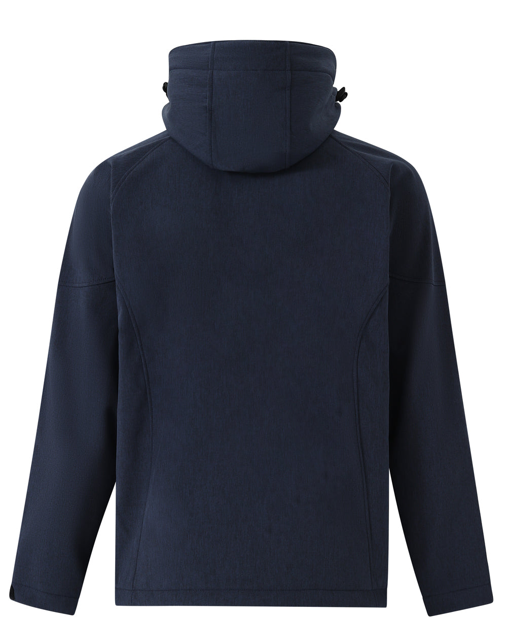 Aspen Softshell Hood Jacket Men'S - Marl Navy Charcoal