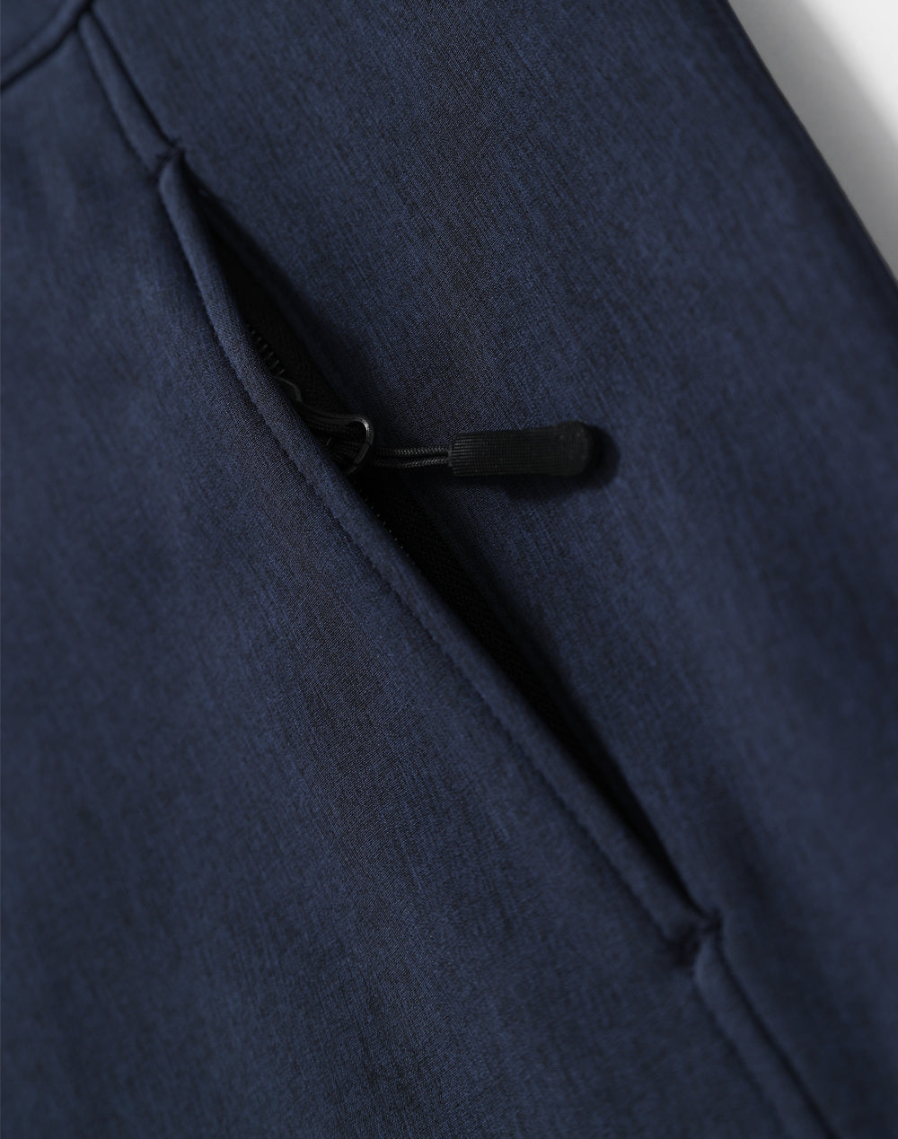 Aspen Softshell Hood Jacket Men'S - Marl Navy Charcoal