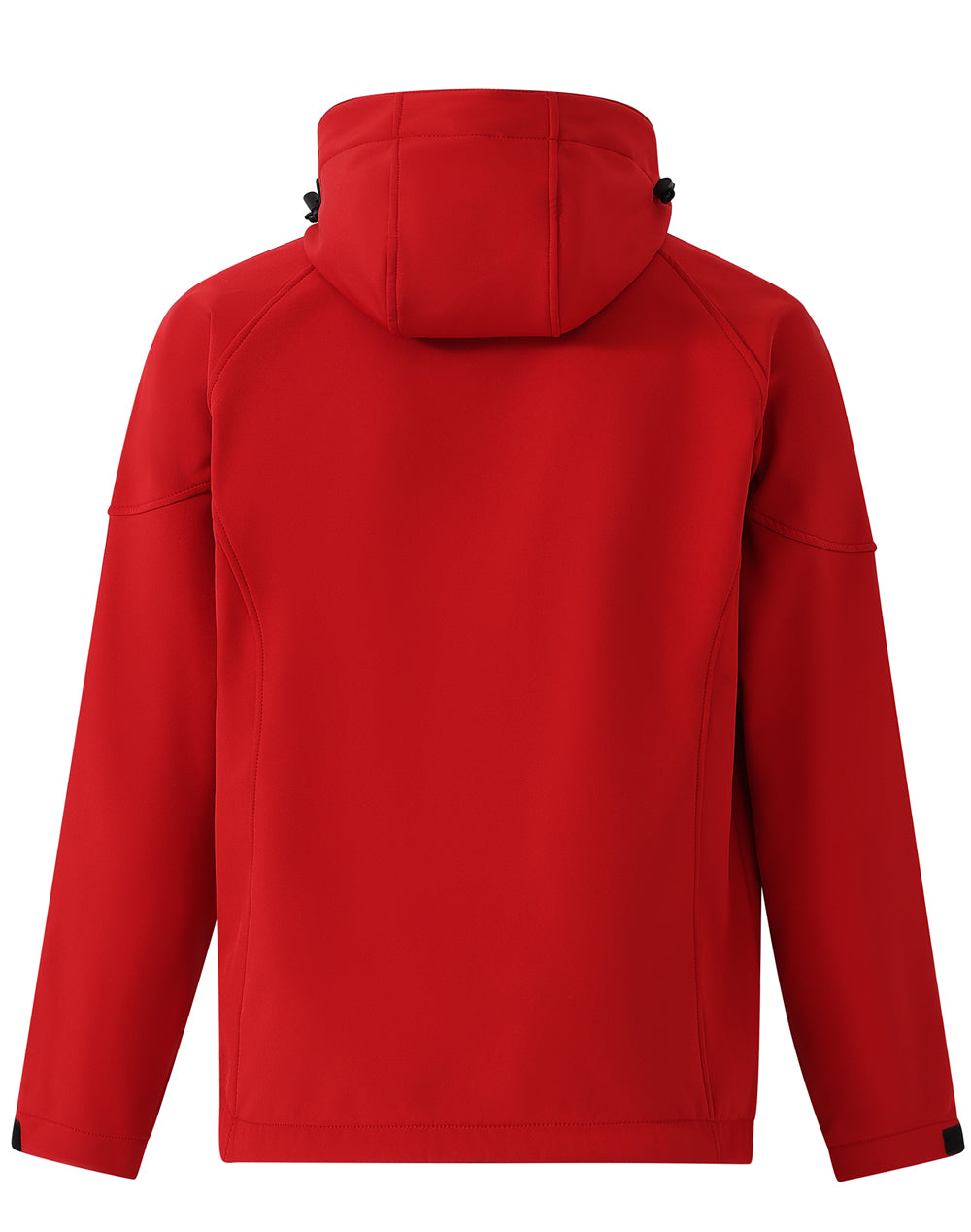 Aspen Softshell Hood Jacket Kids' - Red Black