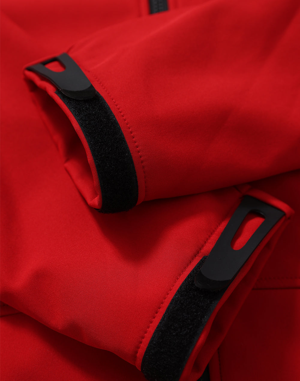 Aspen Softshell Hood Jacket Men'S - Red Black