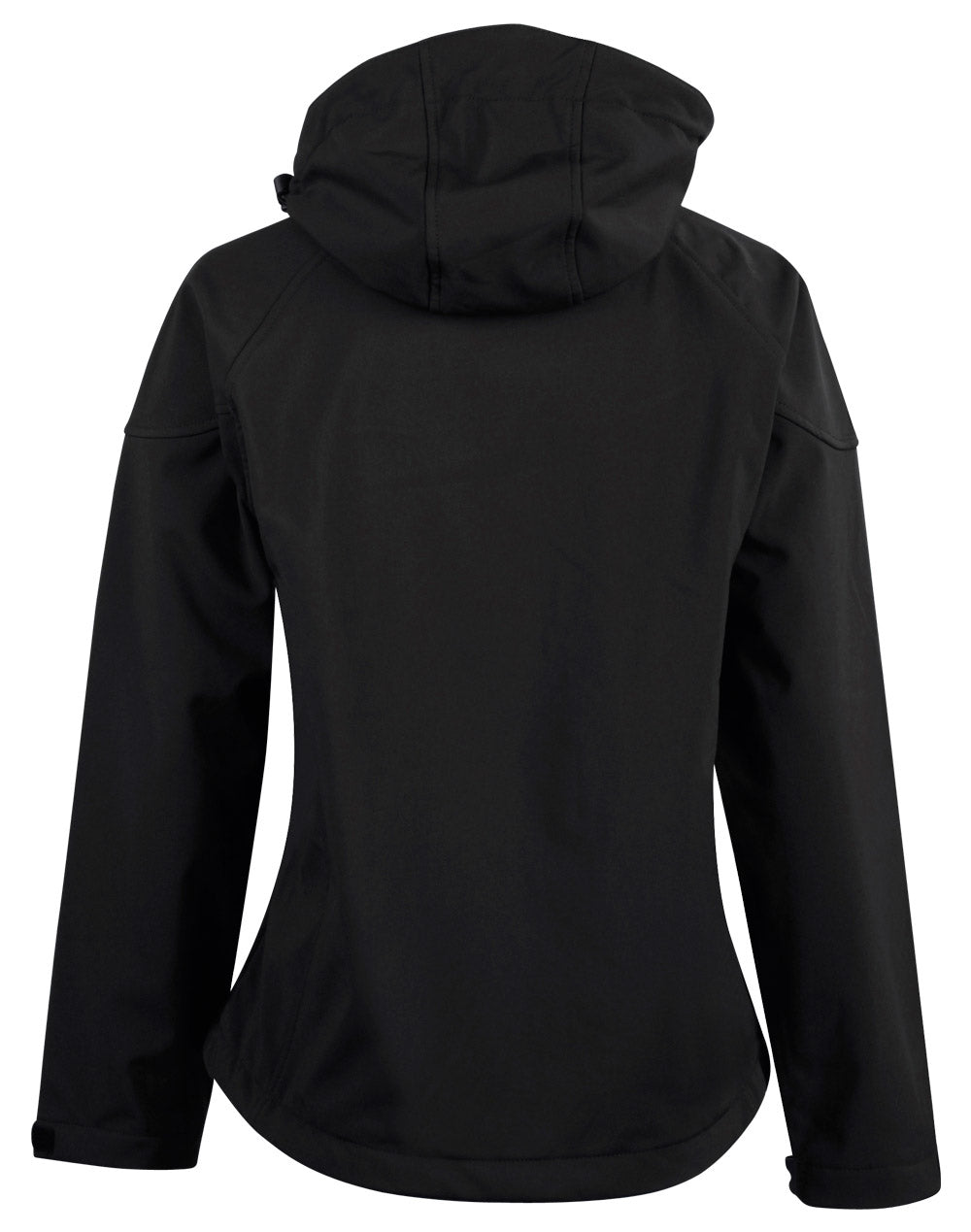 Aspen Softshell Hood Jacket Ladies' - Black Charcoal