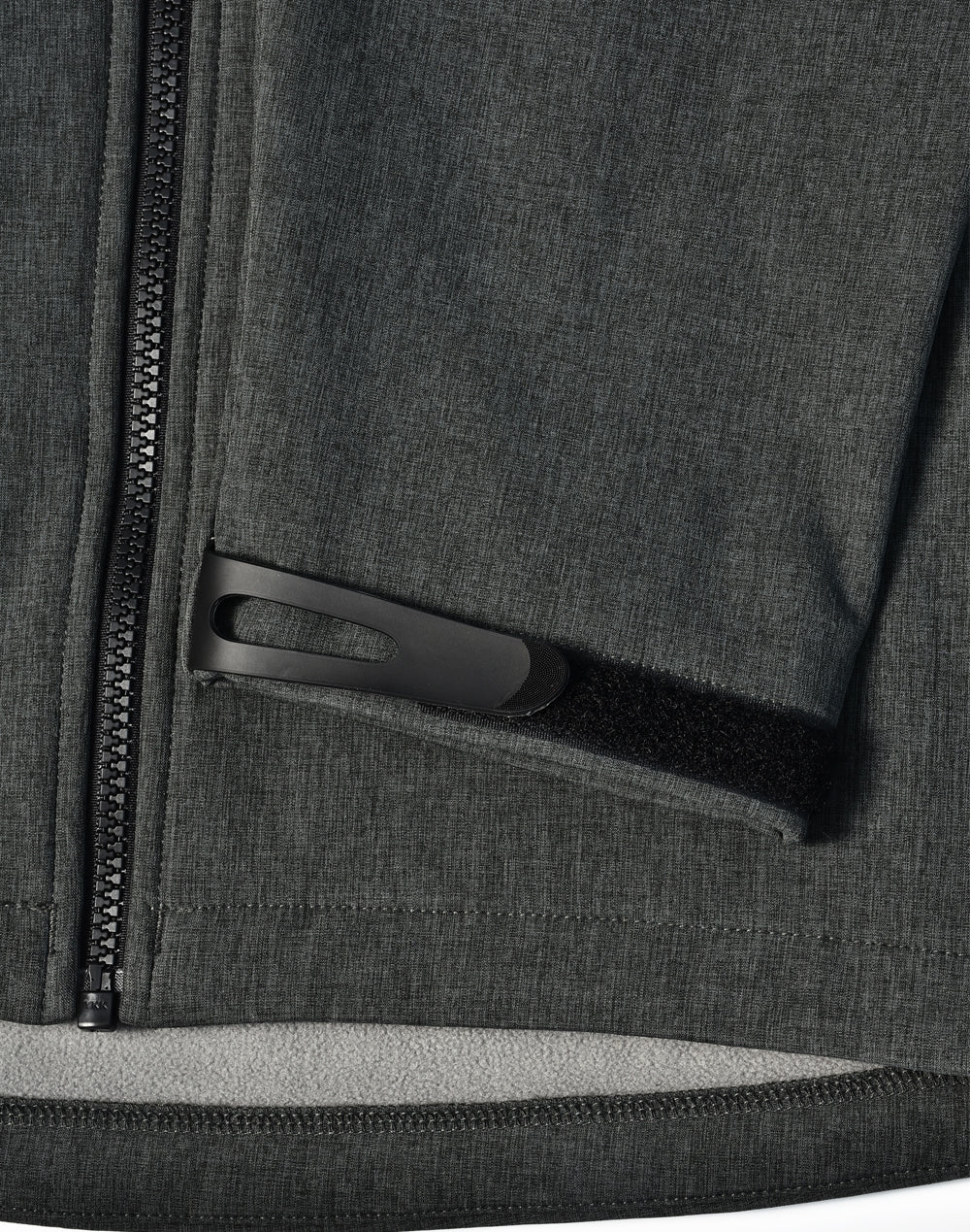 Aspen Softshell Hood Jacket Ladies' - Marl Charcoal Charcoal
