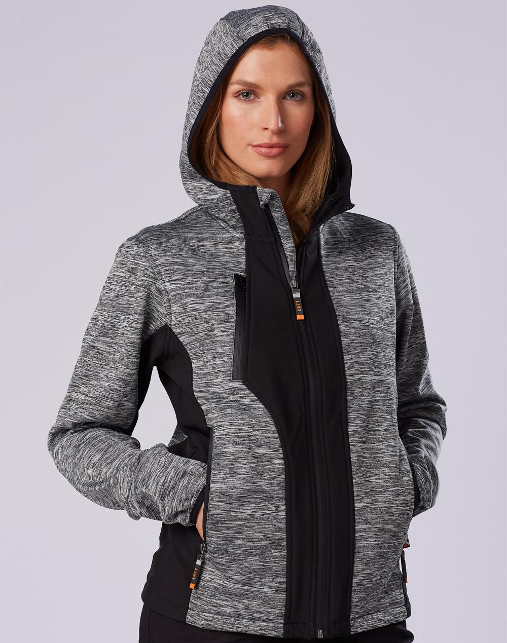 Laminated Functional Knit Hoodie