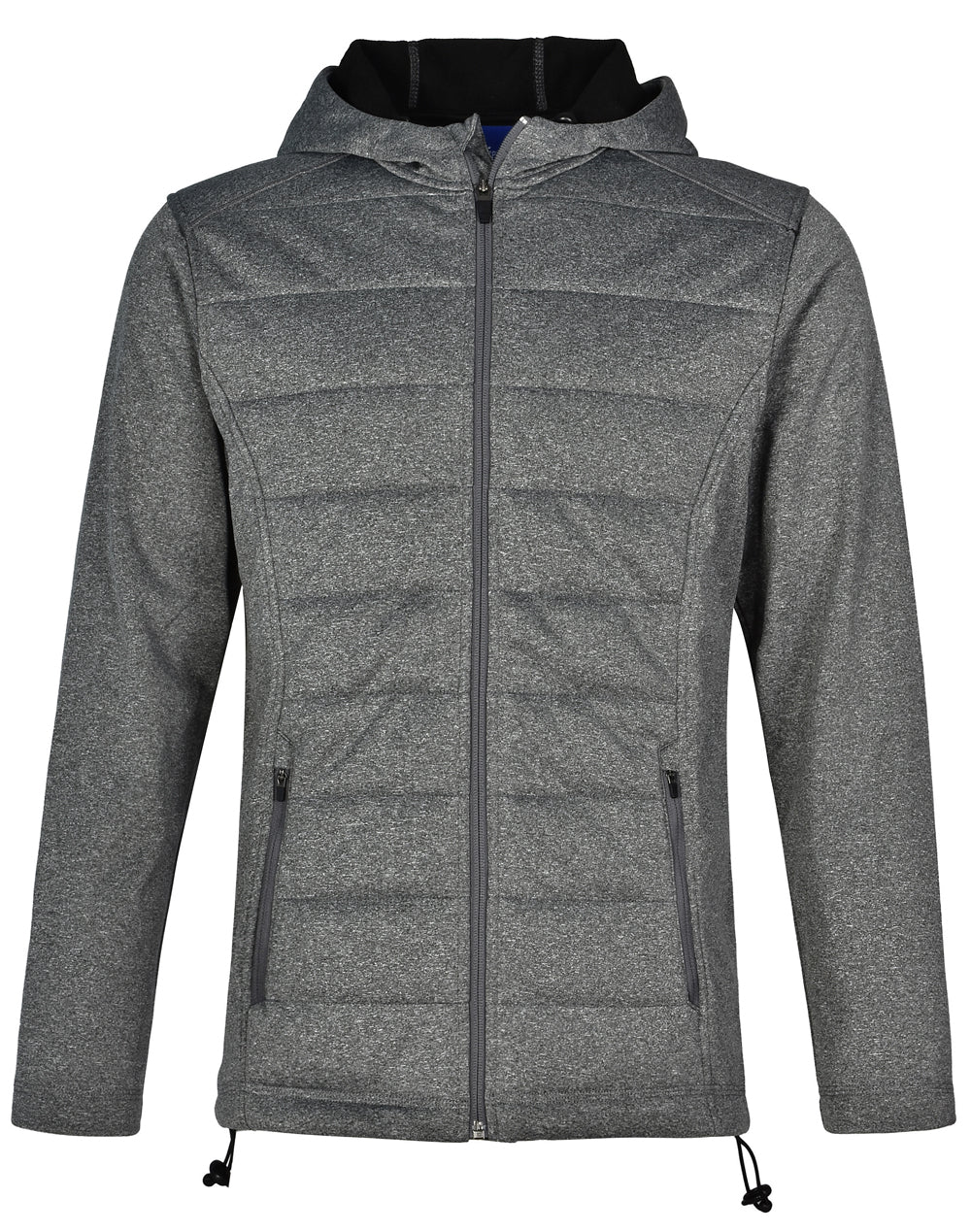Jasper Cationic Quilted Jacket- Mens - Charcoal